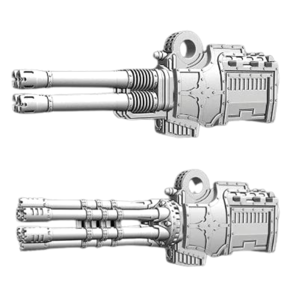 Super Gatling Weapon Arm - Archies Forge
