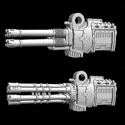 Super Gatling Weapon Arm - Archies Forge