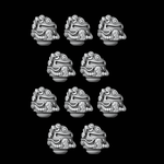 T51 Power Armour Style Helmets - Set of 10 - Archies Forge