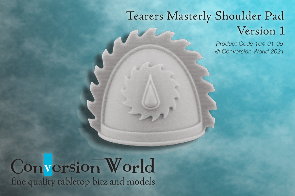Tearers Masterly Shoulder Pad Version 1 - Archies Forge