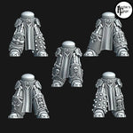 Templar Style Scale Increase Terminator Legs with Tabard X 5 - Archies Forge