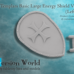 Templars Basic Large Energy Shield Version 1 (Left Hand X 1 - Archies Forge