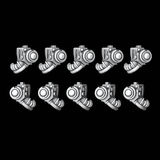 Terminator Helmet - Bionics - Set of 10 - Archies Forge