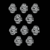 Veteran Aggressive Grill Helmets - Set of 10 - Archies Forge