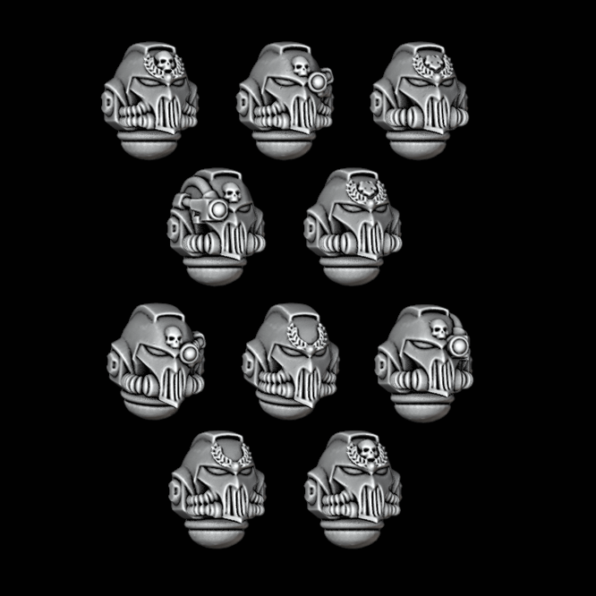 Veteran Aggressive Grill Helmets - Set of 10 - Archies Forge