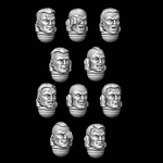 Veteran Marine Heads - Set of 10 - Archies Forge
