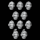 Veteran Sallet Helmets - Set of 10 - Archies Forge