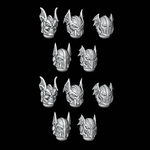 Winged Helmets - Legio Terror - Set of 10 - Archies Forge