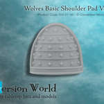 Wolves Basic Shoulder Pad Version 1 - Archies Forge