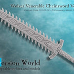 Wolves Venerable Chainsword Version 1 - Archies Forge