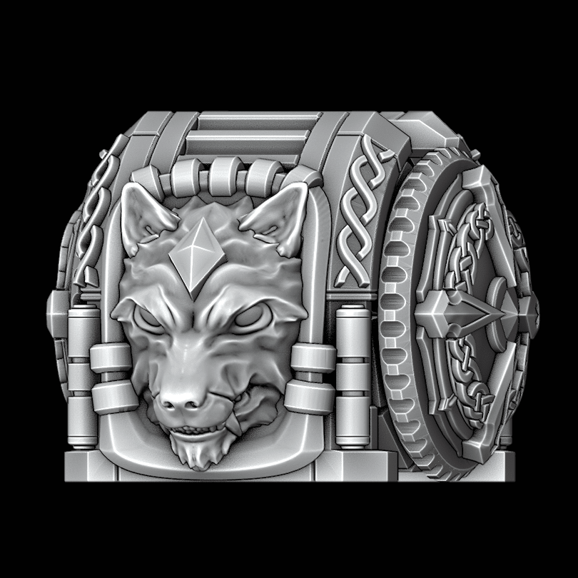 Wound Counter - Asgardian - Legio Fenris - Wolf Style - Archies Forge