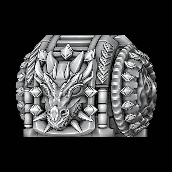 Wound Counter - Dragon - Legio Draconis - Archies Forge