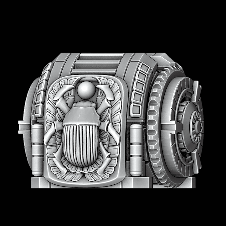 Wound Counter - Legio Aegyptus - Scarab - Archies Forge