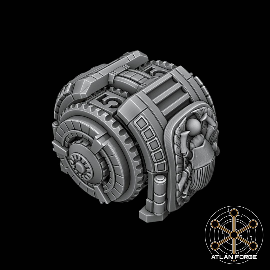 Wound Counter - Legio Aegyptus - Scarab - Archies Forge