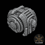 Wound Counter - Legio Aegyptus - Skull - Archies Forge