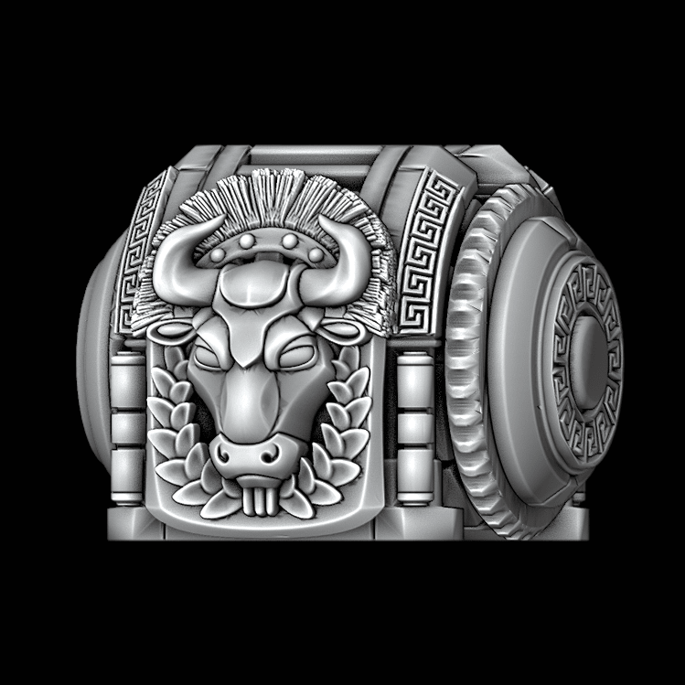 Wound Counter - Minoan - Legio Hellas - Bull - Archies Forge