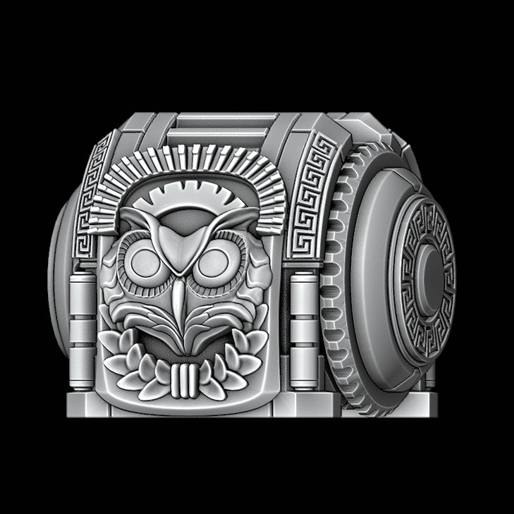 Wound Counter - Minoan - Legio Hellas - Owl - Archies Forge