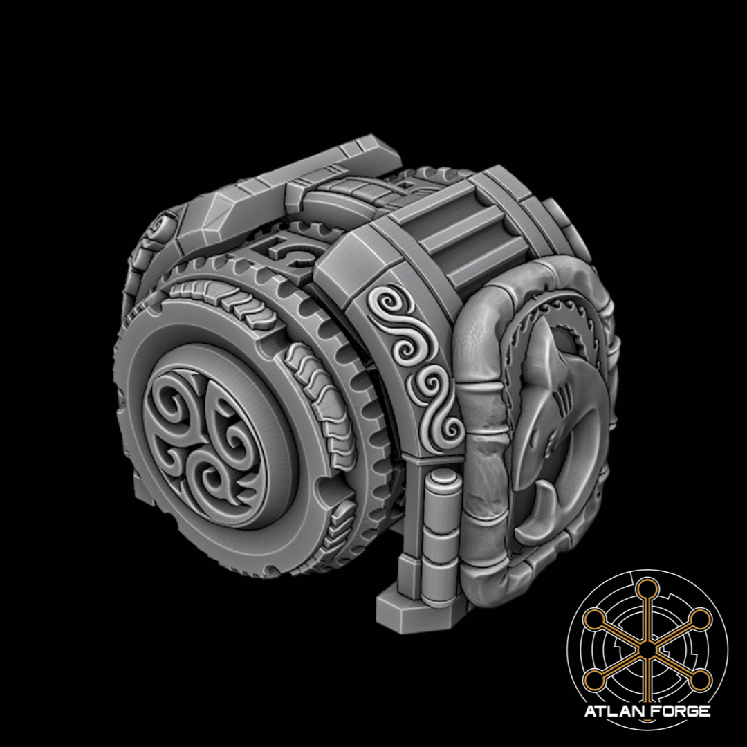 Wound Counter - Shark - Legio Carcaradon - Archies Forge