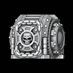 Wound Counter - Templar Skull - Archies Forge