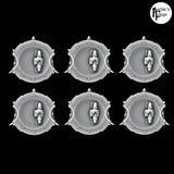 Xenos Trophy Shields - Set of 5 - Archies Forge